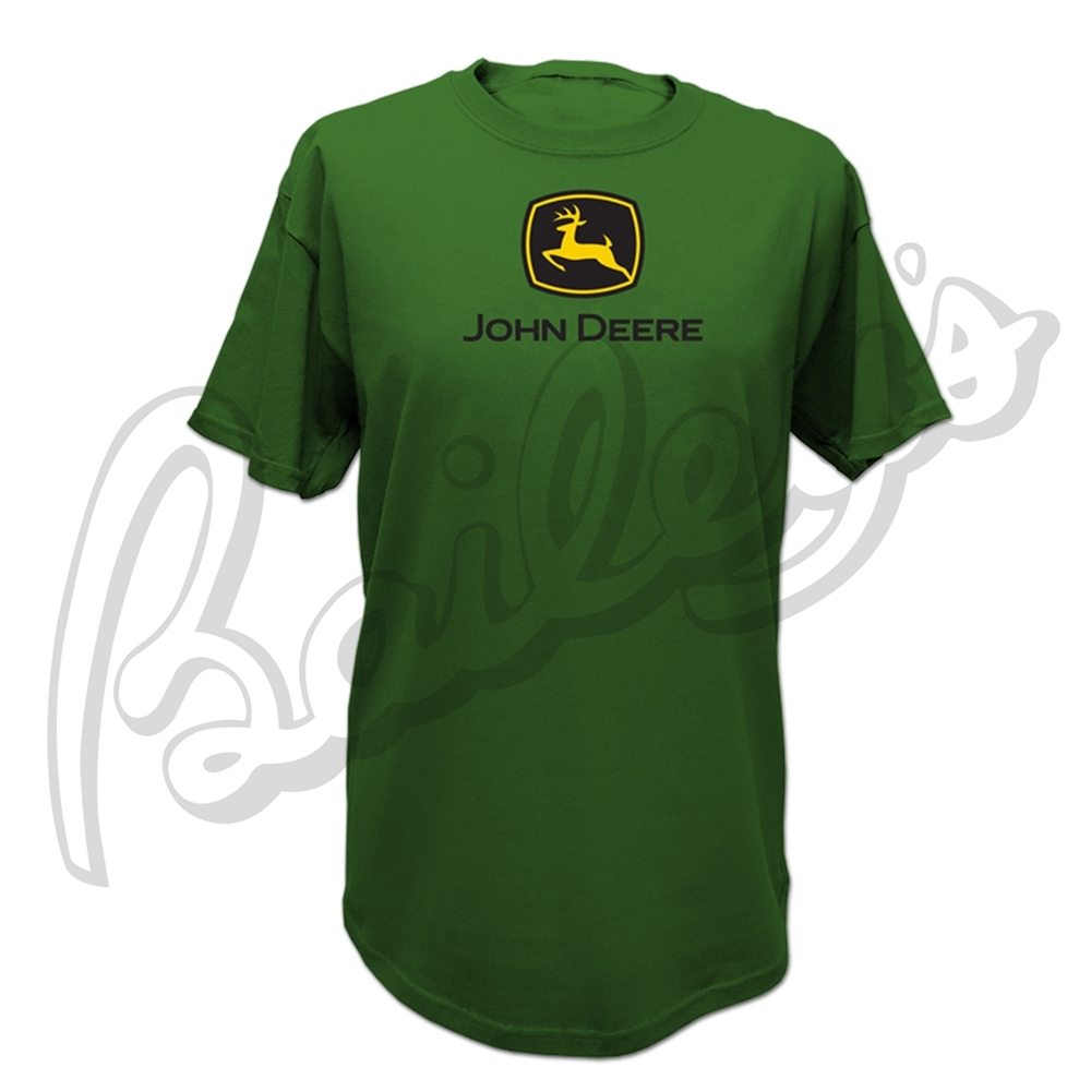 John Deere Men's Short Sleeve Logo Crew Neck T-Shirt | John Deere | T ...