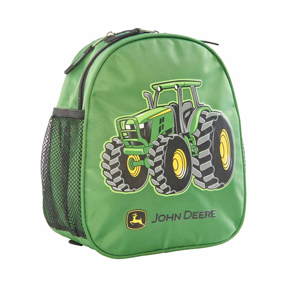 John Deere Toddler Tractor Hooded Backpack