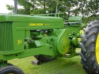 Used Farm Tractors for Sale: 56 John Deere 70 Diesel Pony Start (2004-06-26) - TractorShed.com