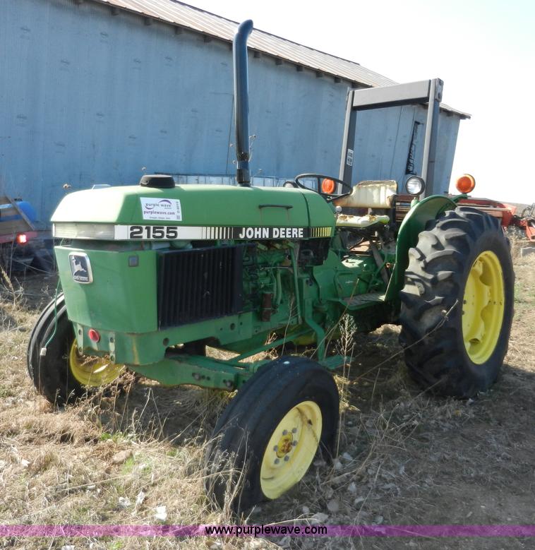 1988 John Deere 2155 tractor | no-reserve auction on Wednesday, April 24, 2013