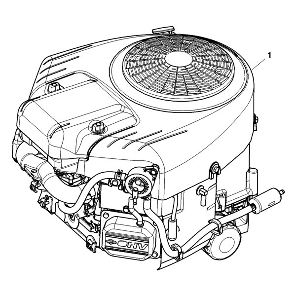 John Deere 22-Hp Gasoline Engine - MIA12623