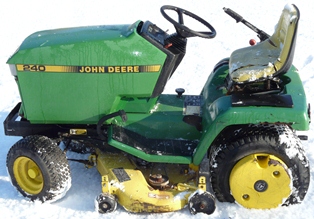John Deere 240 Tractor Kawasaki FC420V 14hp Engine Oil Drain Plug | eBay