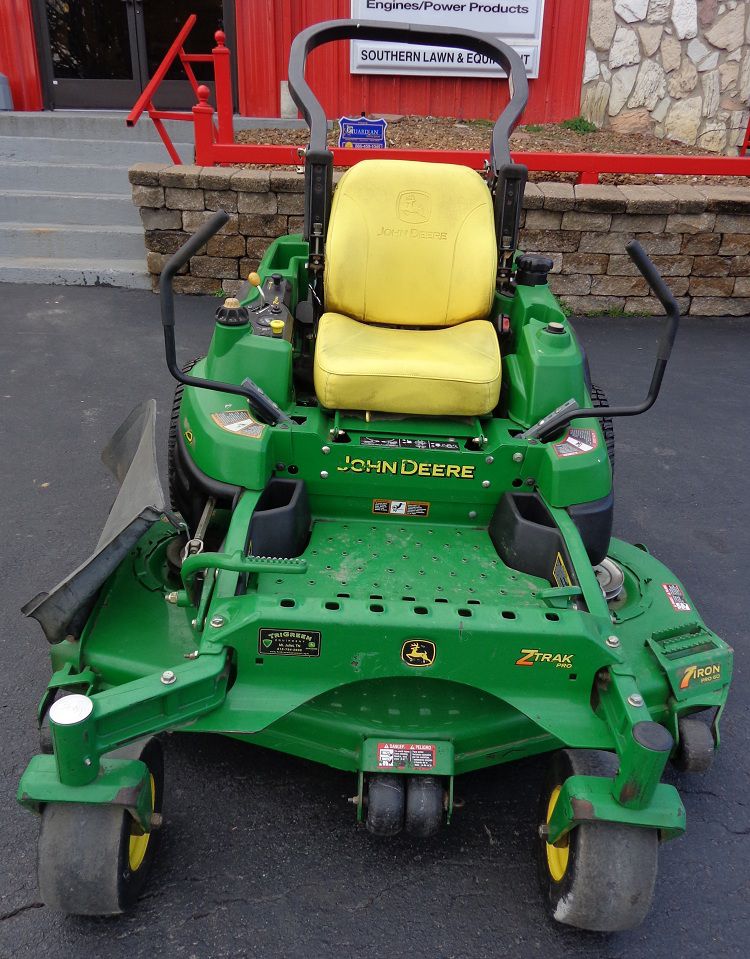 Used 60 John Deere Z830A 27 HP Kawasaki Engine Zero Turn Lawn Mower