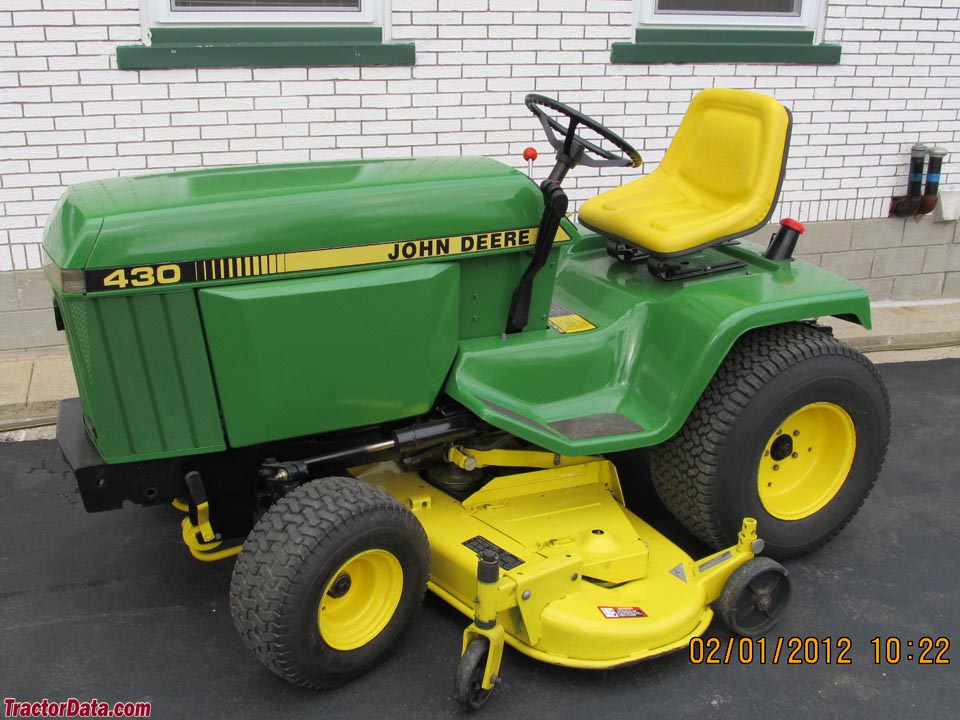 TractorData.com John Deere 430 tractor photos information