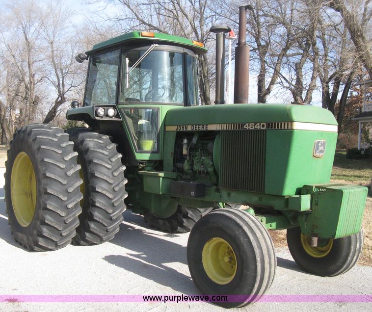 1980 John Deere 4640 tractor | no-reserve auction on Thursday, December 27, 2012
