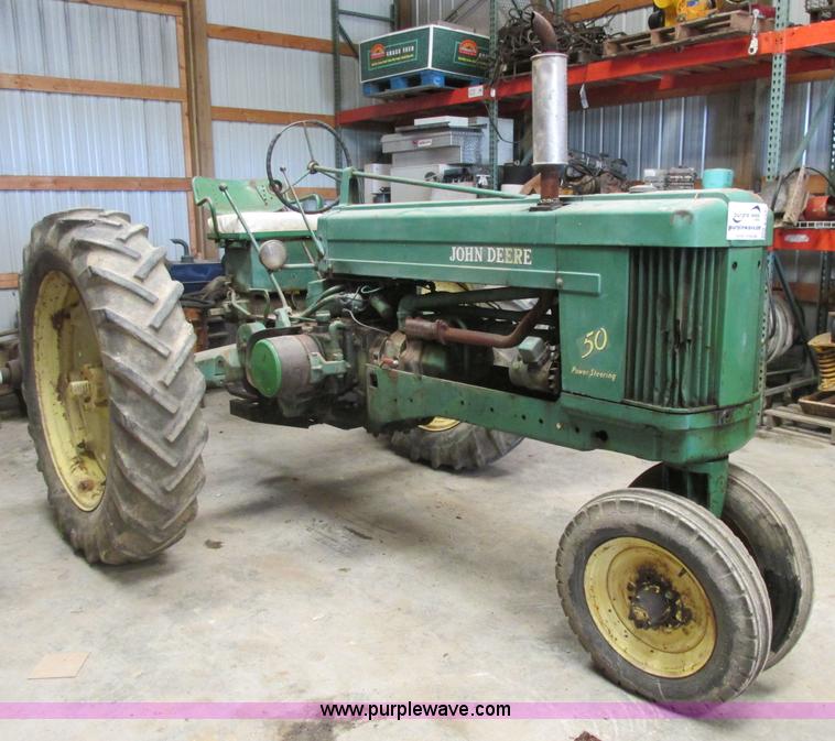 1955 John Deere 50 tractor | no-reserve auction on Wednesday, June 12, 2013