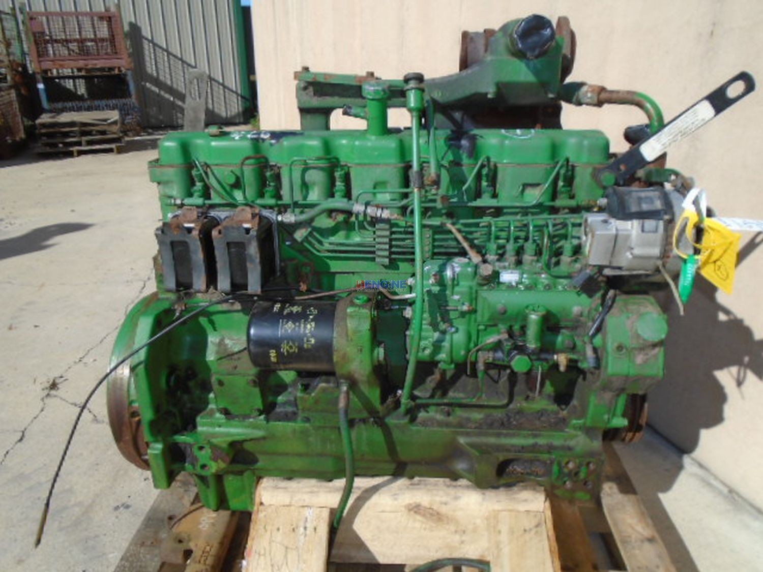 John Deere 6.466T, 7.6L Engine Complete Good Running A 1616566YW