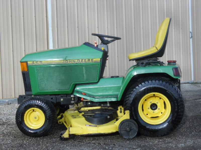 1996 John Deere 455 Diesel Lawn Garden Mower Tractor 60 Deck 564 on PopScreen