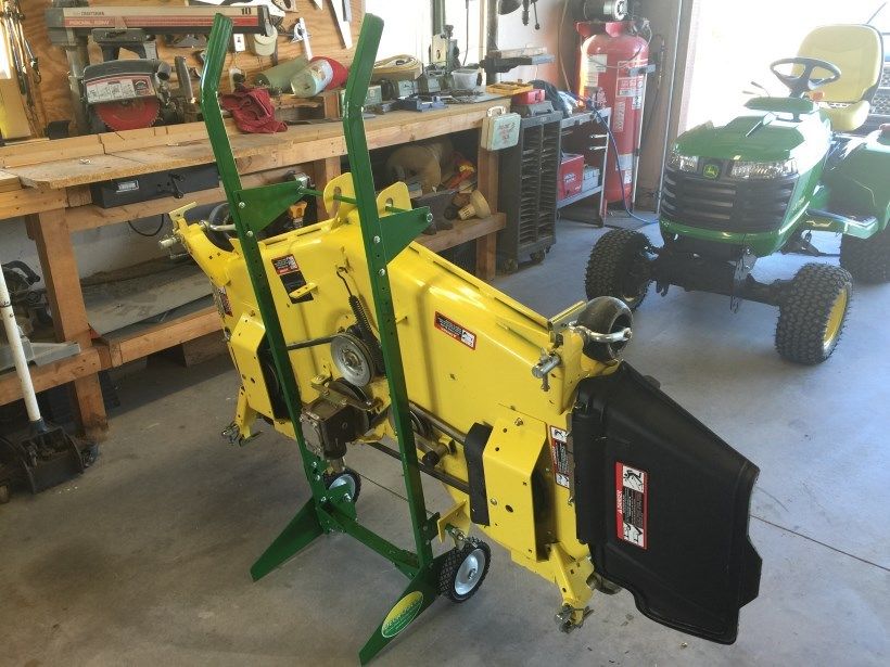 Lawn Tractor Mower Deck Dolly for John Deere X700 Series AutoConnect Tractors | eBay