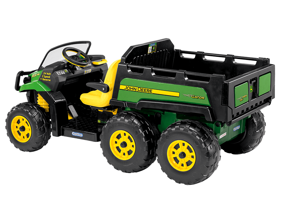 John Deere Gator XUV 6x4 | Italian-made baby products and riding toys | Peg Perego