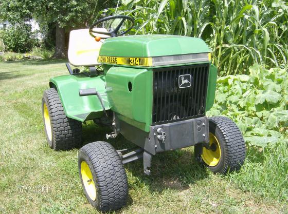 Anyone have a good picture of 300/312/314 front grill? - John Deere Tractor Forum - GTtalk