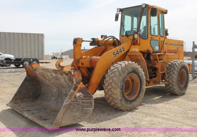 1989 John Deere 544E wheel loader | no-reserve auction on ...