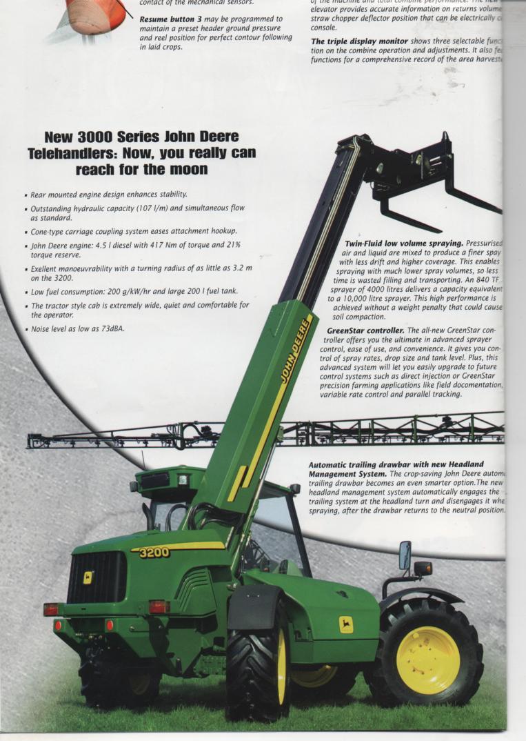 John Deere-New for 2001-Tractors AutoPowr Transmission CTS ...