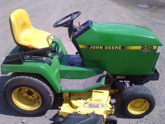 John Deere 245 Lawn & Garden and Commercial Mowing - John ...