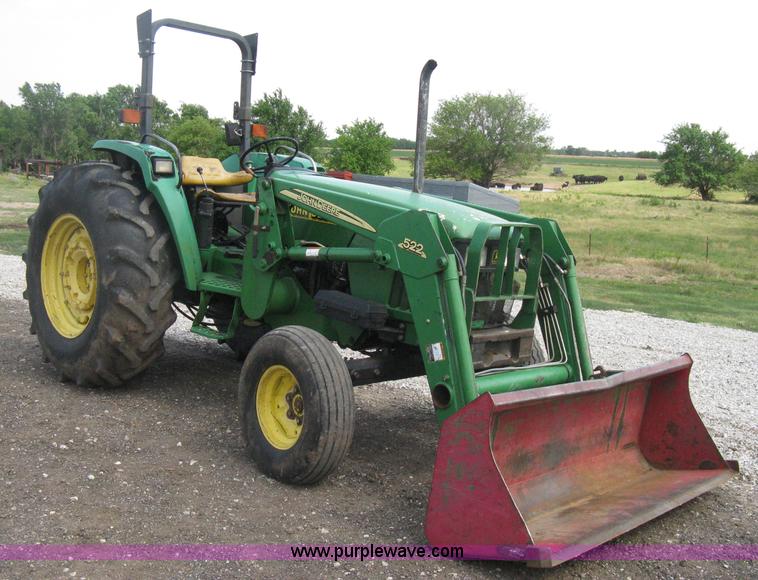 1998 John Deere 5510 tractor | no-reserve auction on ...