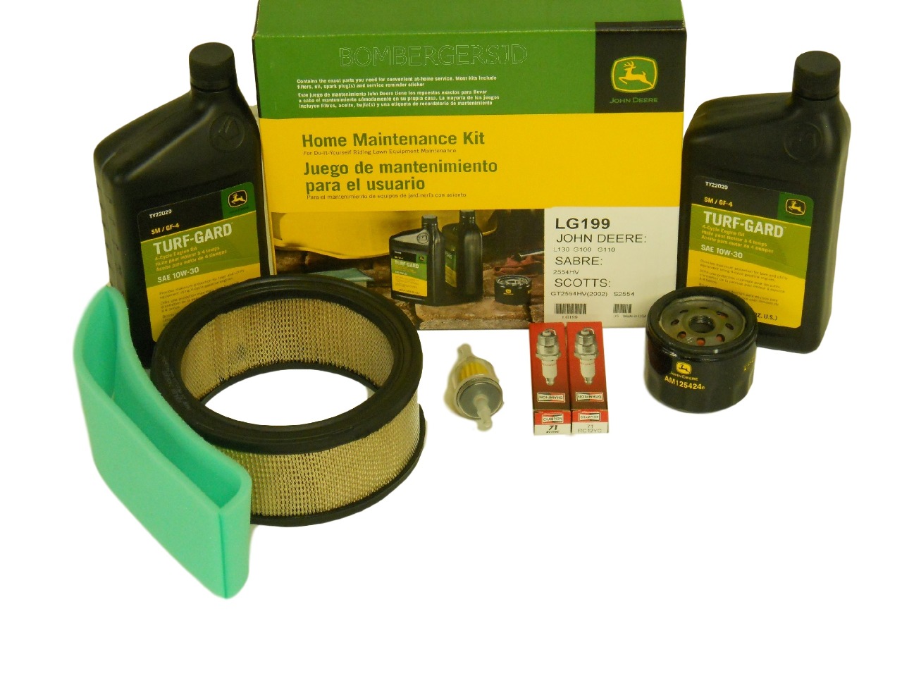 John Deere Home Maintance Service Kit LG199 L130 G100 G110 ...