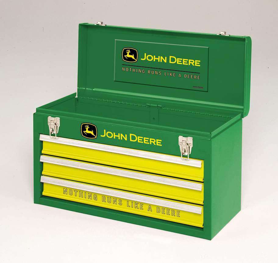 John Deere Toolboxes for The Shop & for Kids