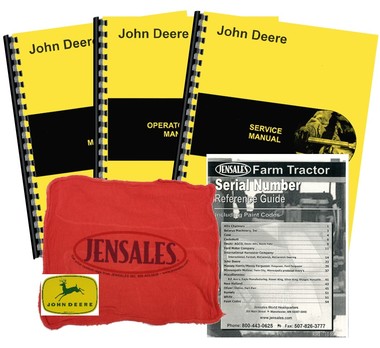 John Deere 750 All S/N Deluxe Tractor Manual Kit ...