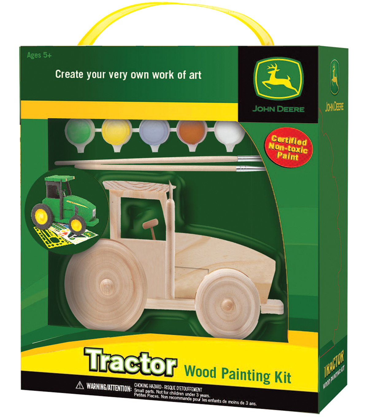 Masterpieces Large Wood Paint Kit-John Deere Tractor | Jo-Ann