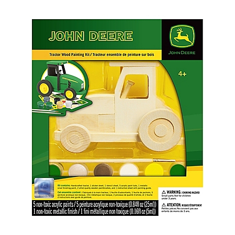 Buy John Deere Tractor Wood Painting Kit from Bed Bath ...