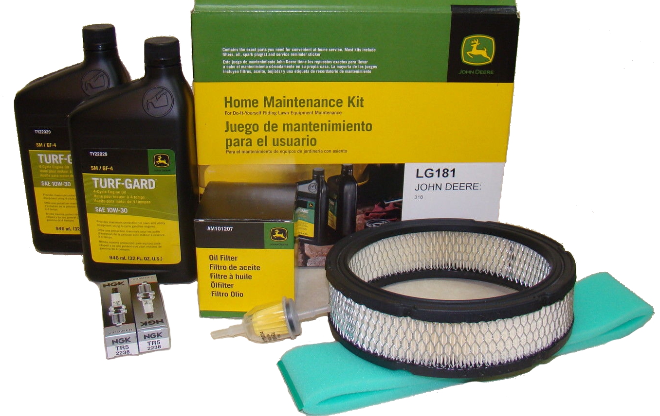 John Deere 318 Lawnmower Home Maintenance Kit LG181 | eBay