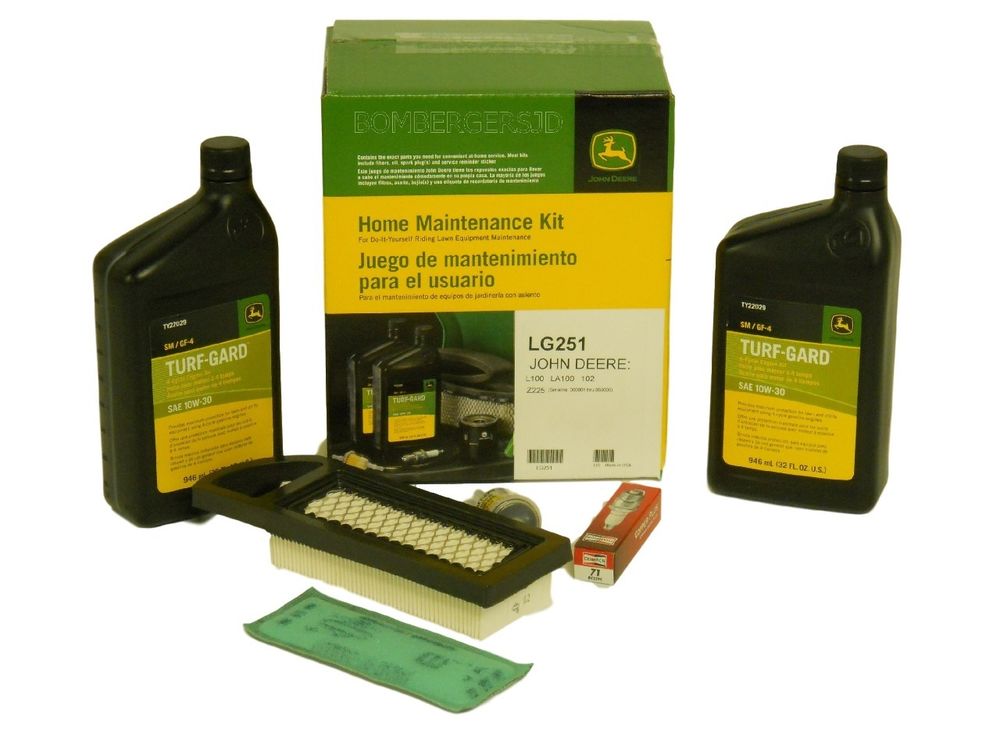John Deere Home Maintenance Service Kit LG251 102 105 L100 ...