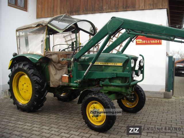 John Deere 310 with Stoll loader 1965 Agricultural Tractor ...
