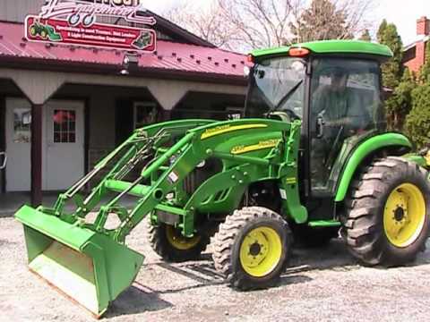 John Deere 4720 HST Tractor 400X Loader 191Hrs C.H.A - YouTube
