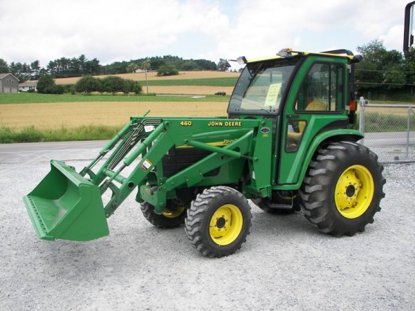 206: John Deere 4610 Compact Tractor Loader Curtis Cab ...