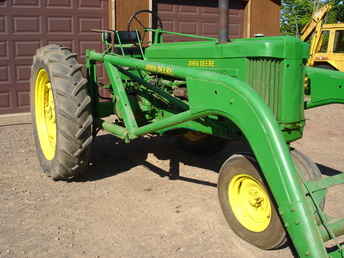 Used Farm Tractors for Sale: John Deere 50 With Loader ...