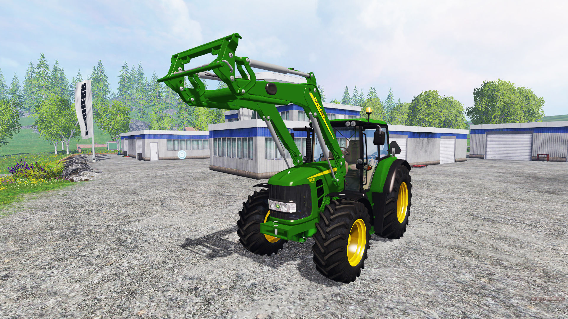 John Deere 6630 Premium front loader for Farming Simulator ...