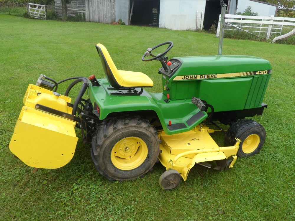 John Deere 430 Garden Tractor and Tiller | eBay