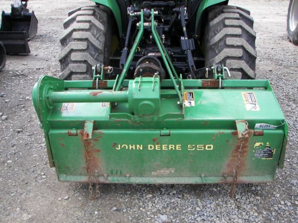 535A: John Deere 550 50 inch 3 PT Tiller for Tractor : Lot ...