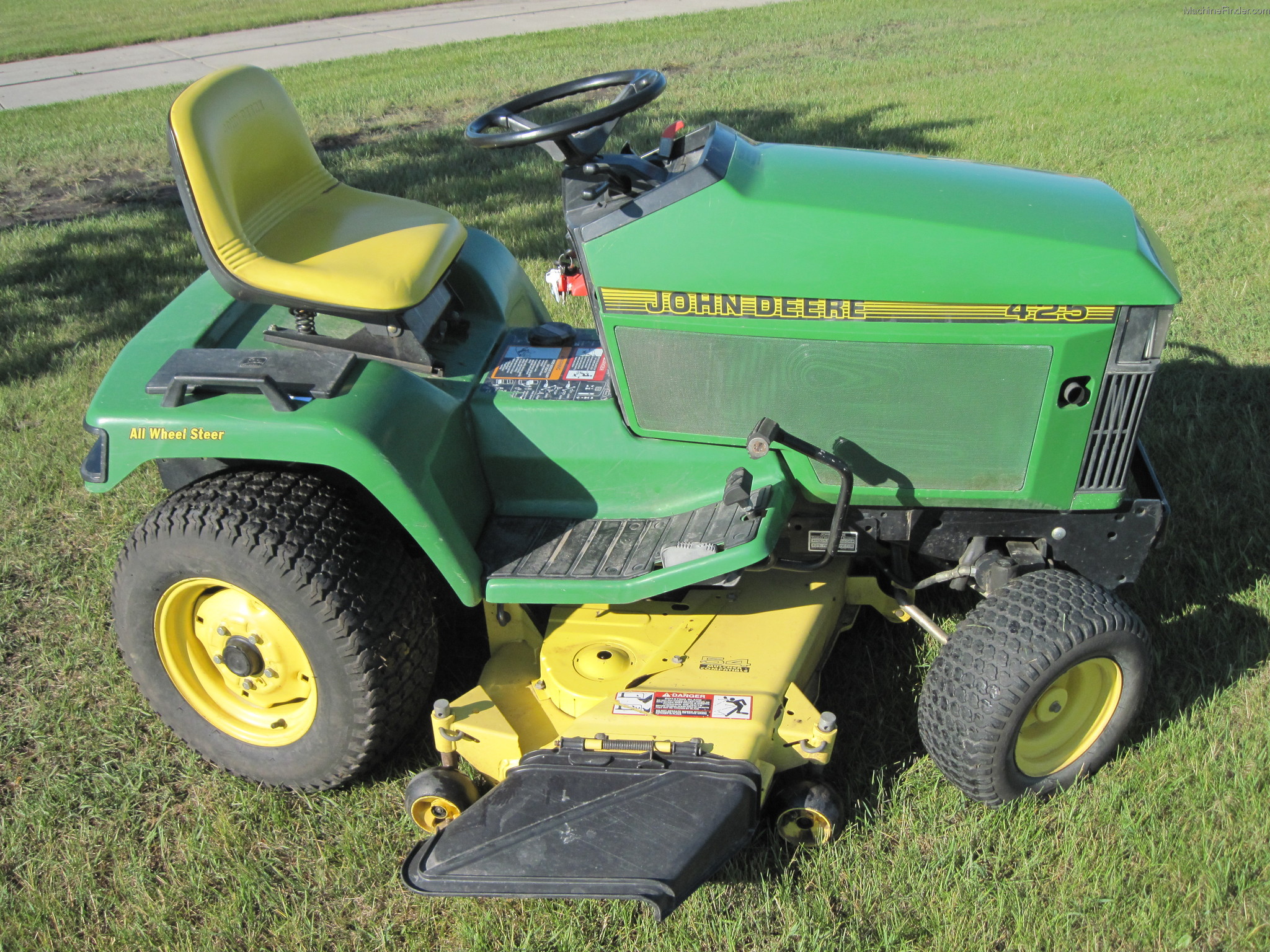 John Deere 425 aws 54 Lawn & Garden and Commercial Mowing ...