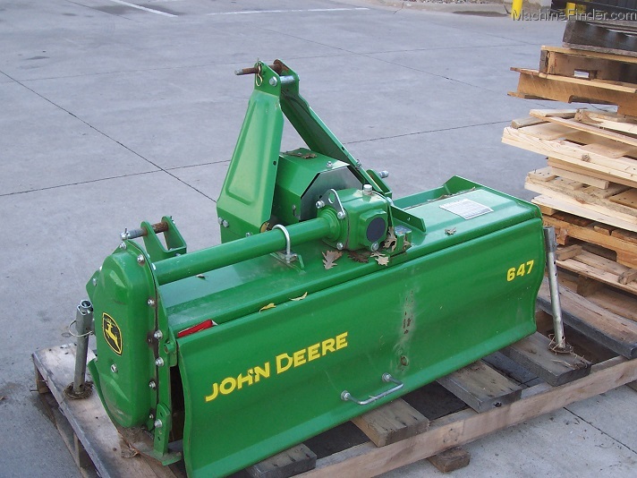 2010 John Deere 647 Tiller for three-point-hitch Tractors ...