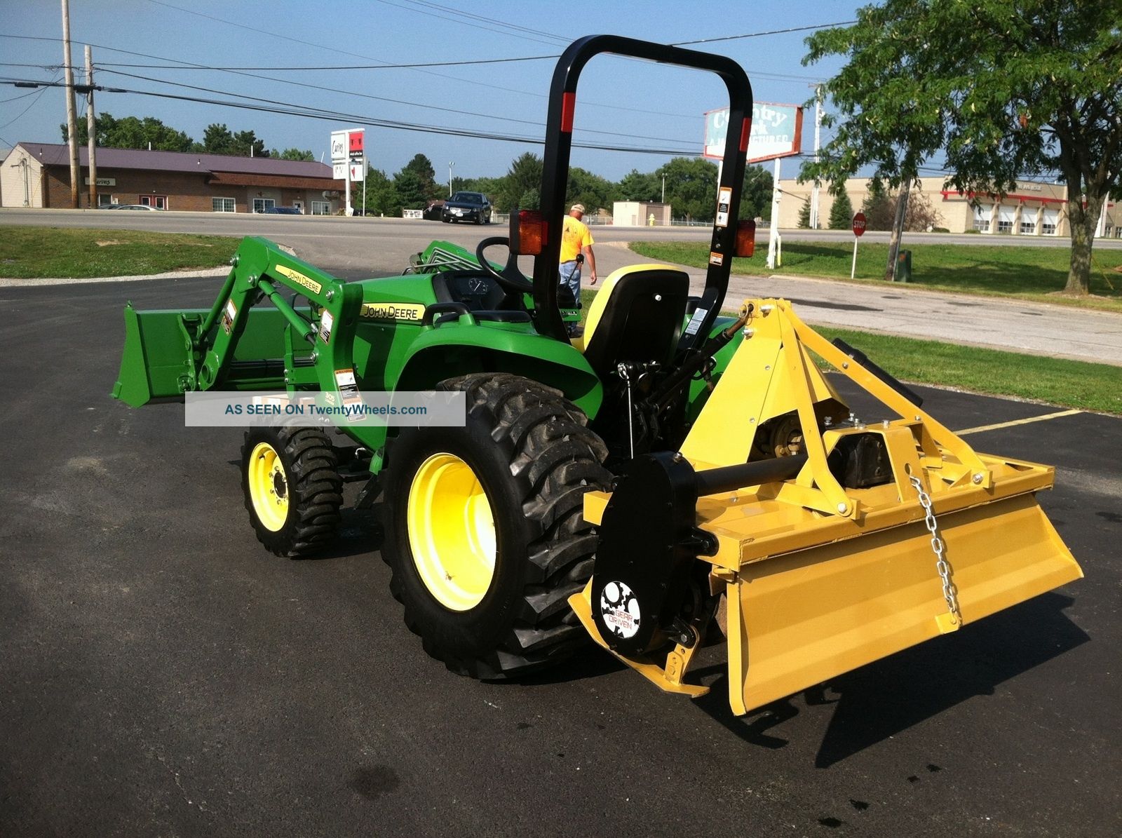 2012 John Deere Compact Utility Tractor, 3038e, 305 Loader ...