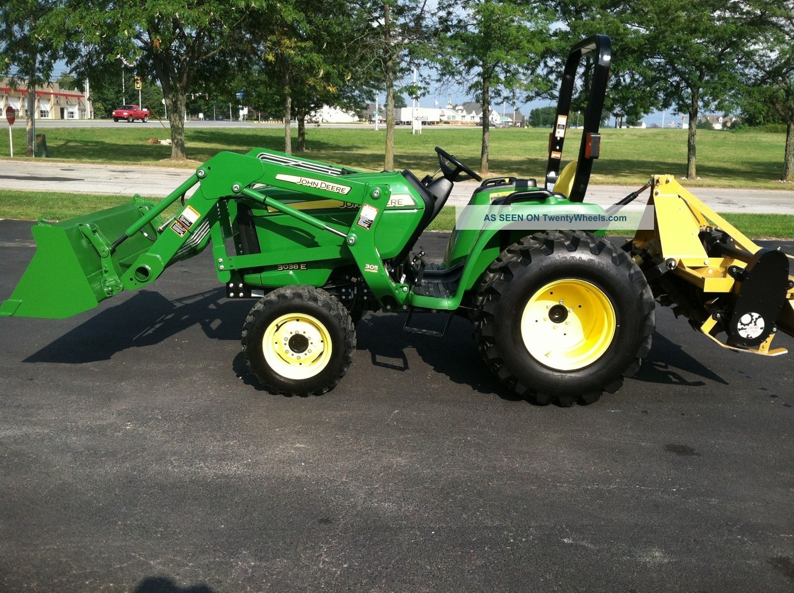 2012 John Deere Compact Utility Tractor, 3038e, 305 Loader ...