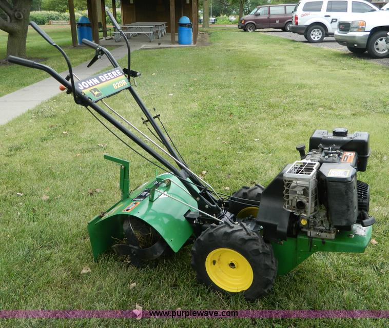 John Deere 820R rear tine tiller | no-reserve auction on ...