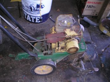 John Deere 624 Tiller Repower