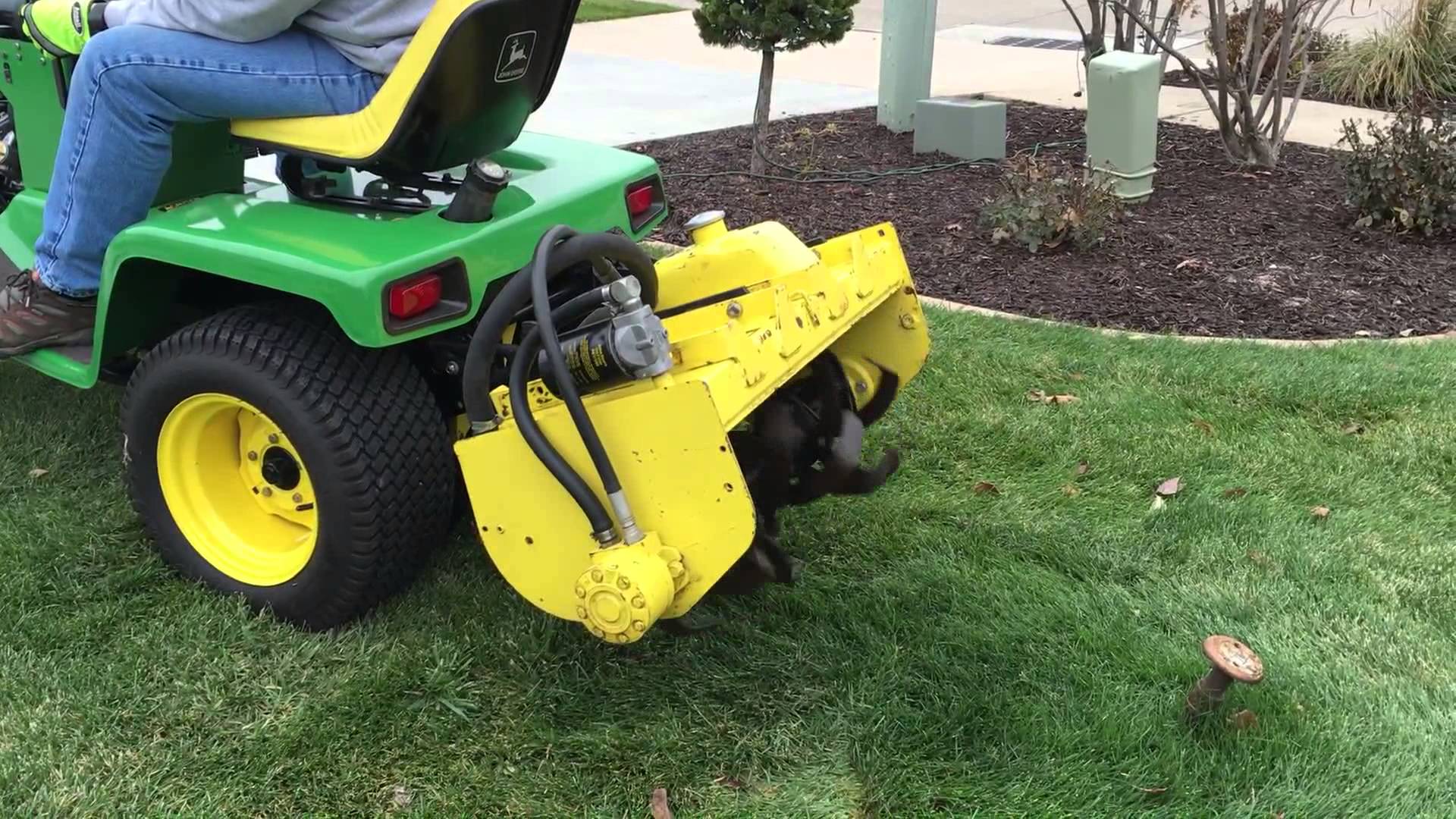 Deere 30 Hydraulic Tiller - Part 2 - YouTube