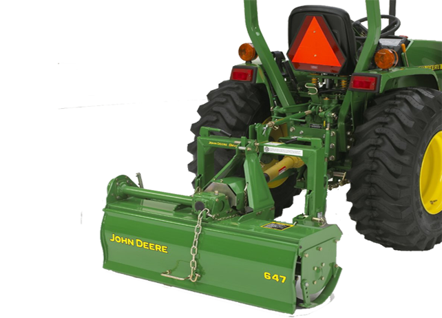 8 John Deere Tillers And 3-Point Hitch Attachments For ...