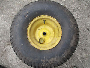John Deere X300 1 rear tire and rim 20 X 10 X 8 AM132252 ...