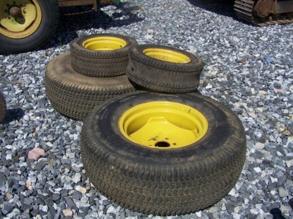68: Used Turf Tires & Wheels for John Deere 850 Tractor ...