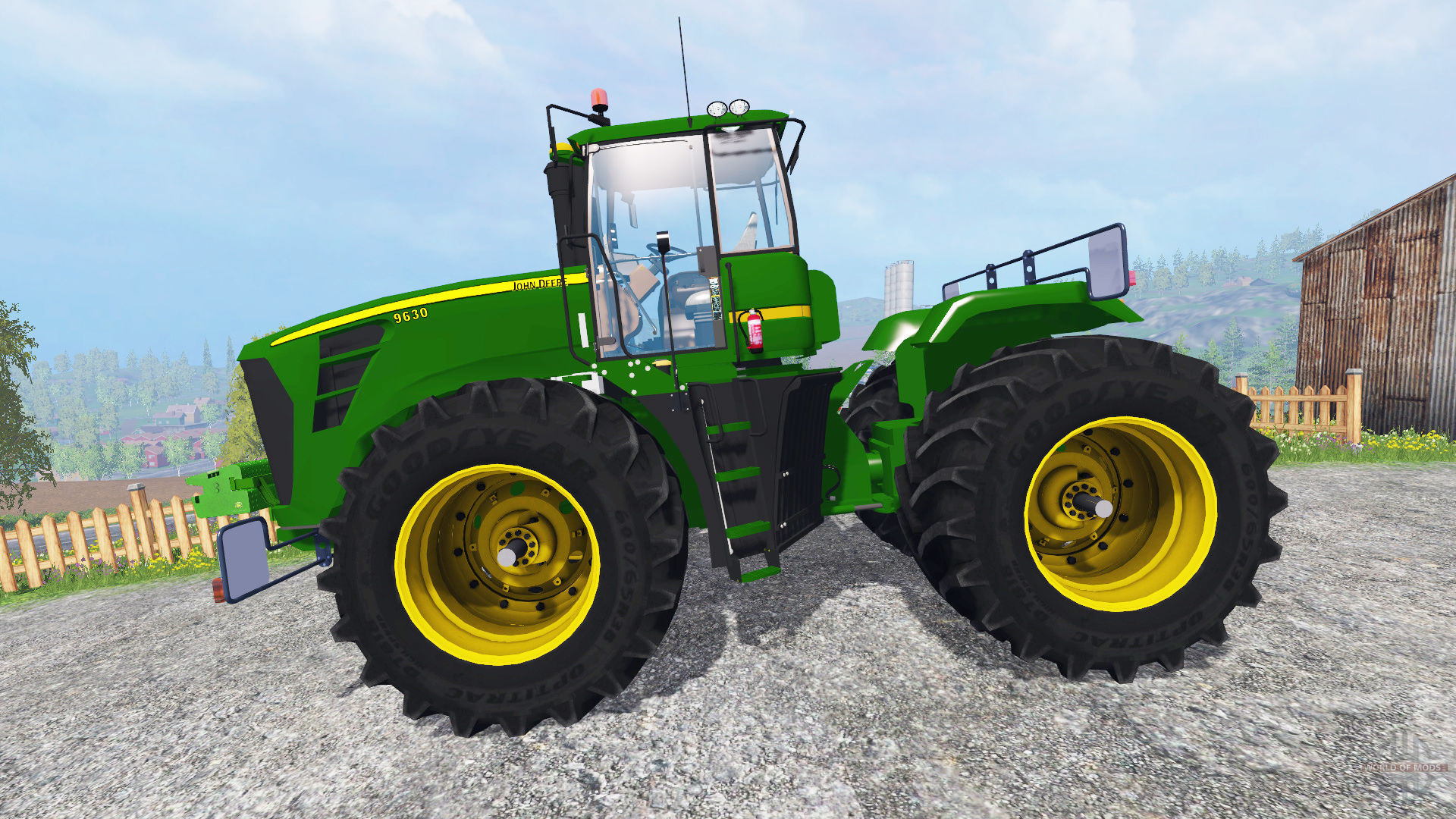 John Deere 9630 terra tires for Farming Simulator 2015