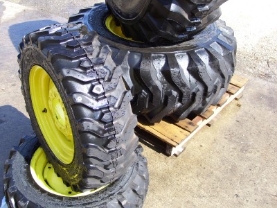 JOHN DEERE R4 INDUSTRIAL TIRE & RIM SET FITS 4200 4300 ...