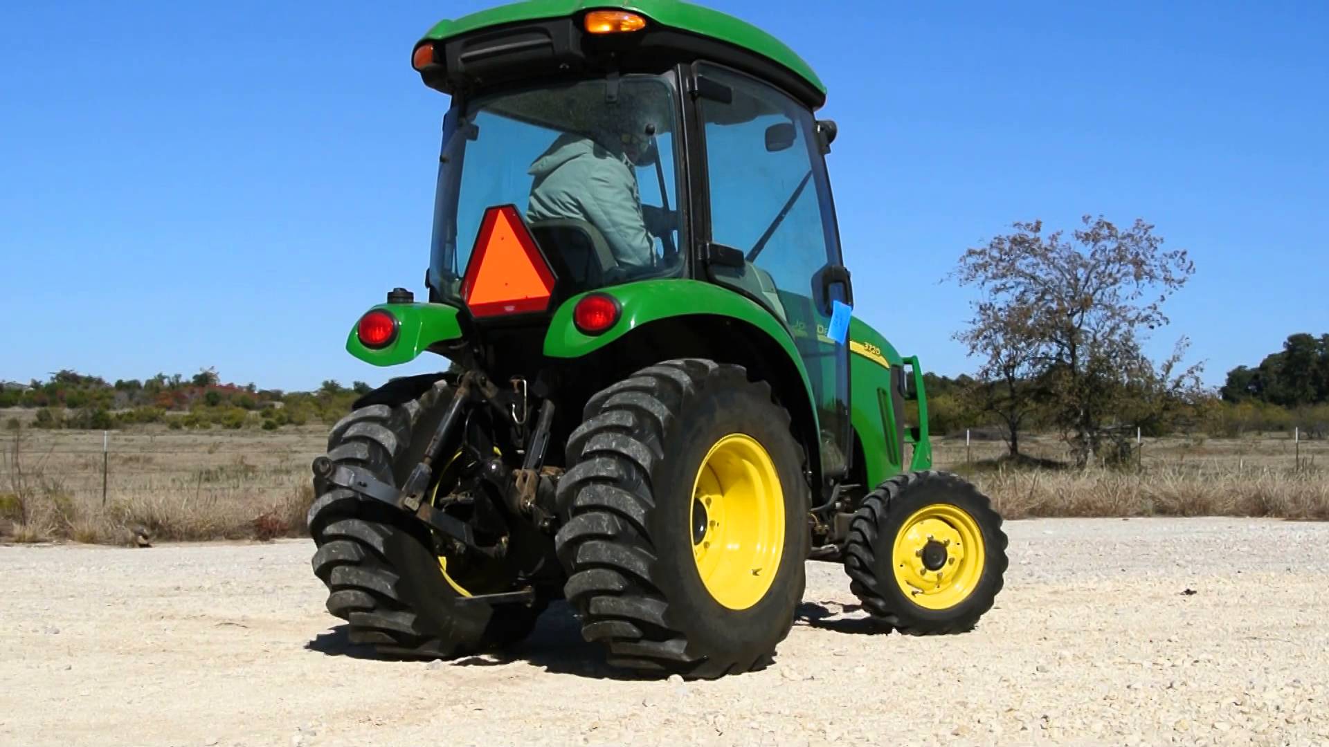 John Deere 3720 Cab Tractor, 44hp, 4WD, Good R4 Tires, HST ...