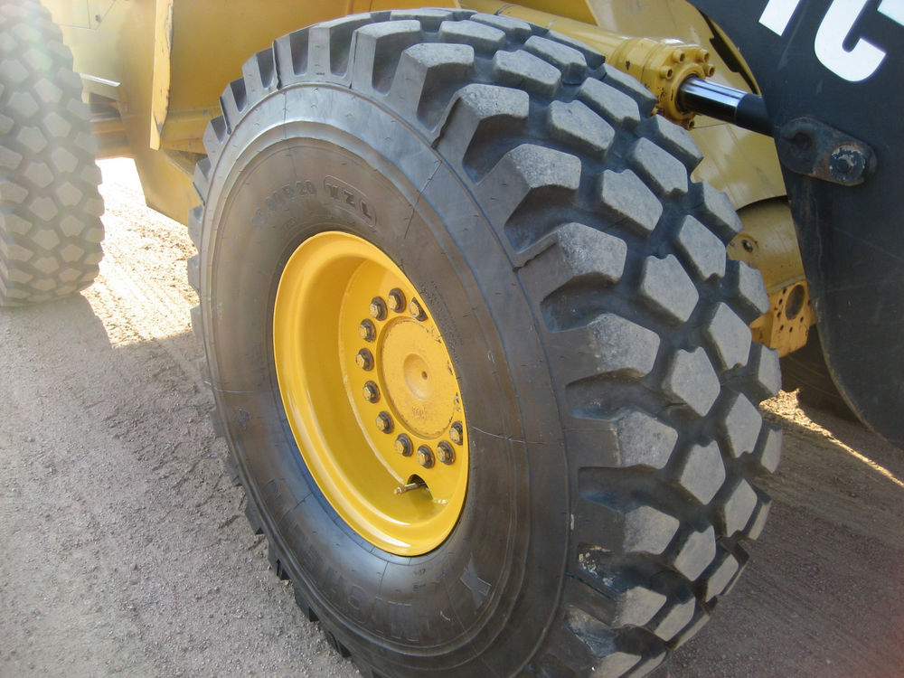 4-Michelin Radial Tires, Rims For John Deere Loader 544 ...