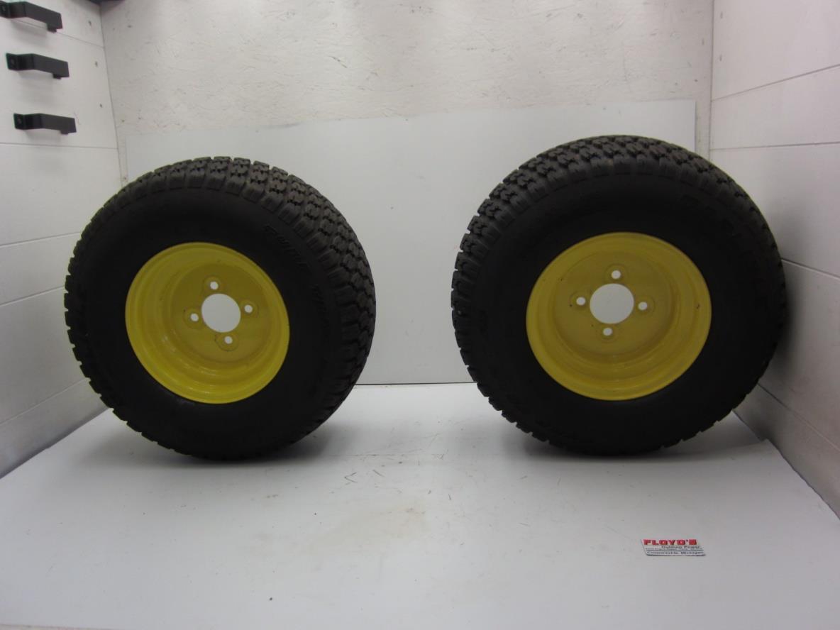 John Deere Z425 Z455 Rear Wheel Tire Pair Set M154035 22 ...