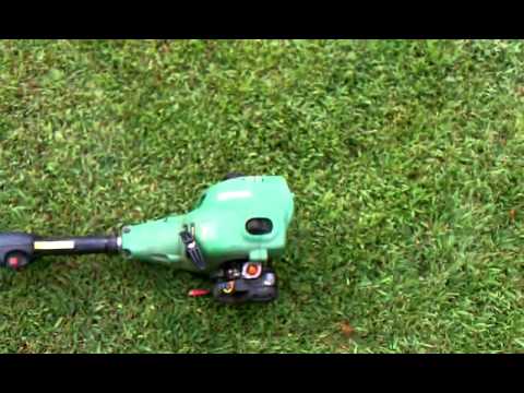 John Deere S1400 trimmer - YouTube