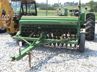 4229: John Deere 8250 8' Pull Type Grain Drill for Tra ...